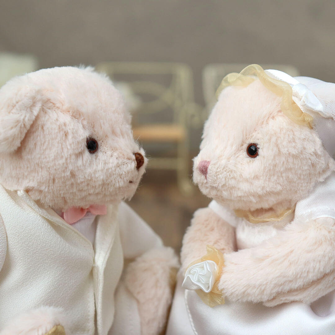 ウェディングベア 名入れ ウェルカムベア ウェルカムドール 結婚祝い