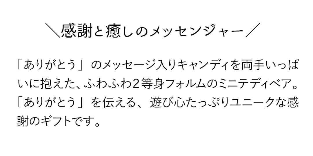 ありがとうベア 母の日