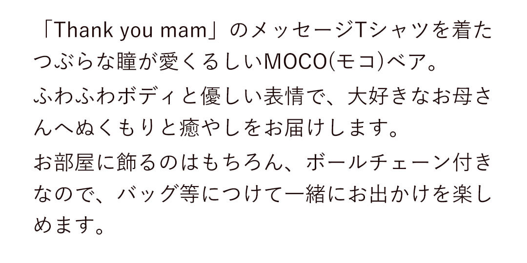 ありがとうベア 母の日