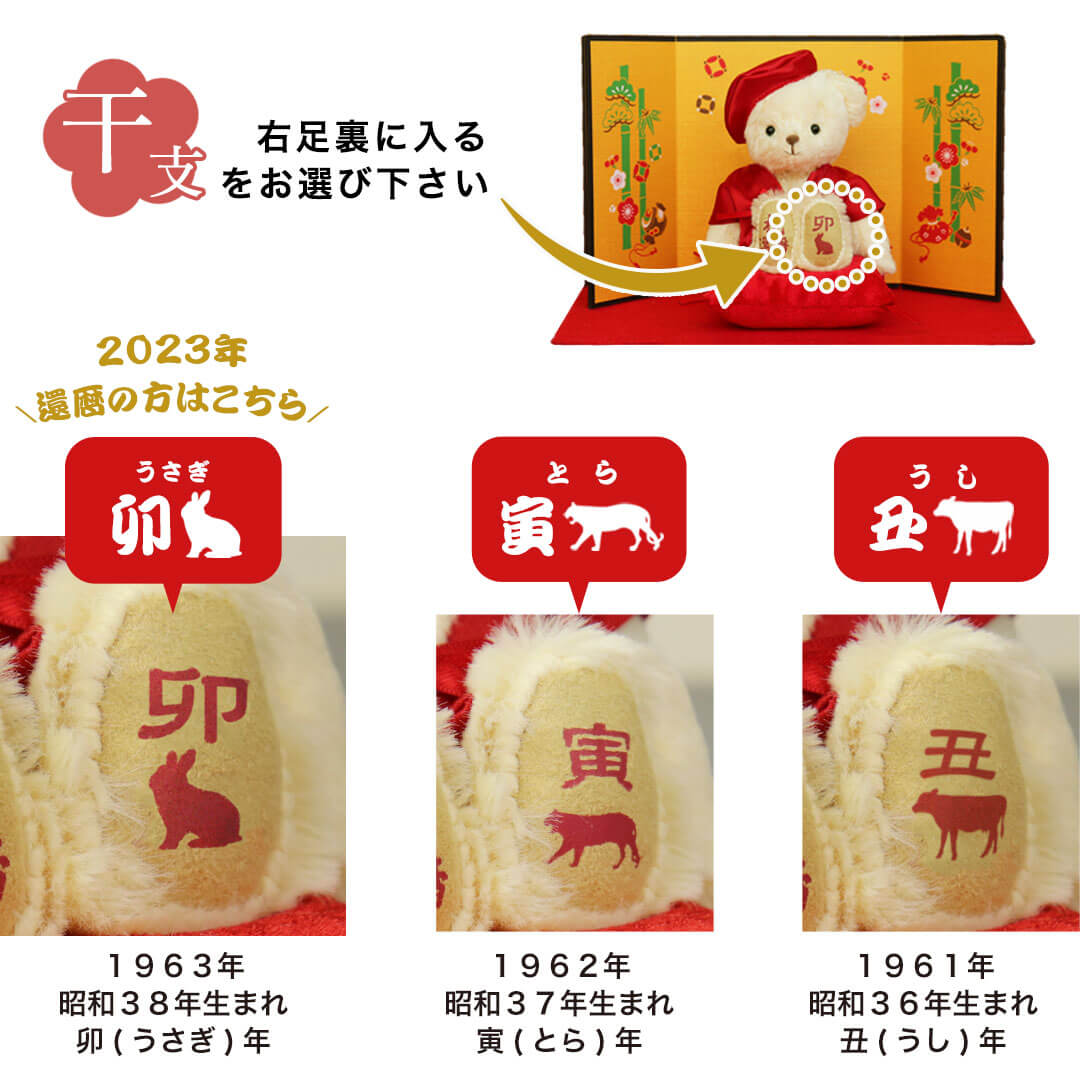 かっちゃん様専用　干支　文字あり