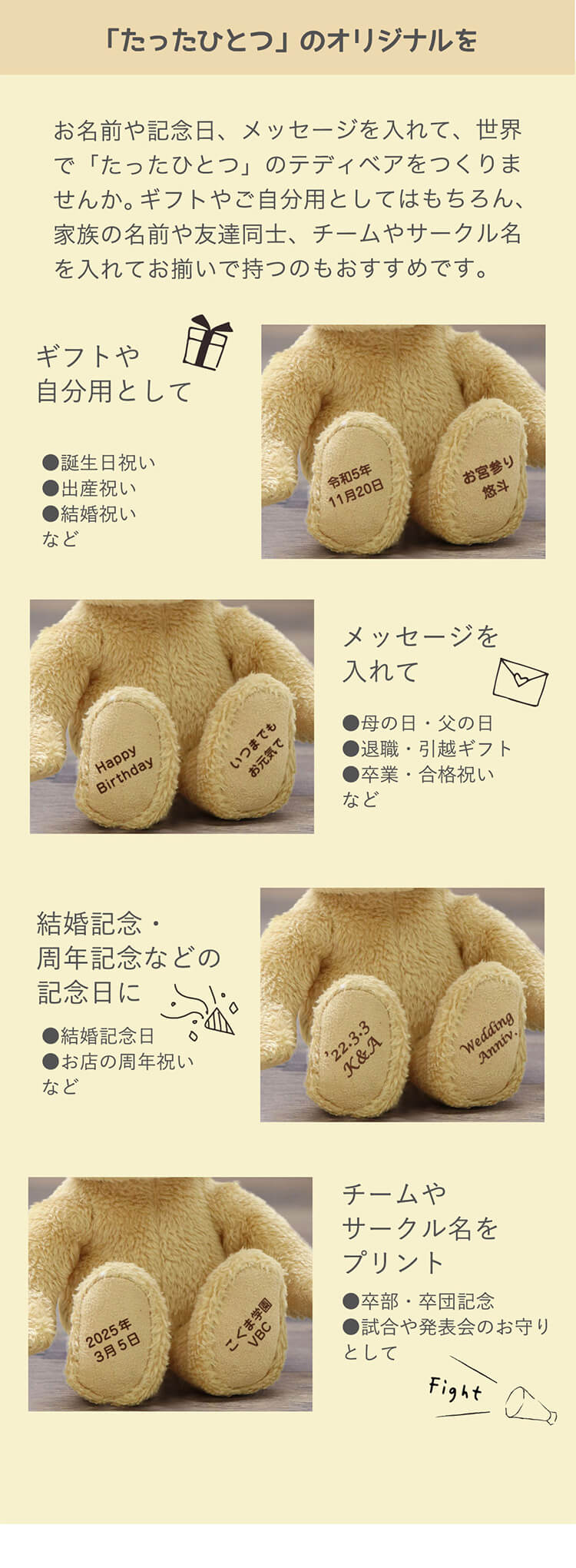 マイバースデイベア　KUU