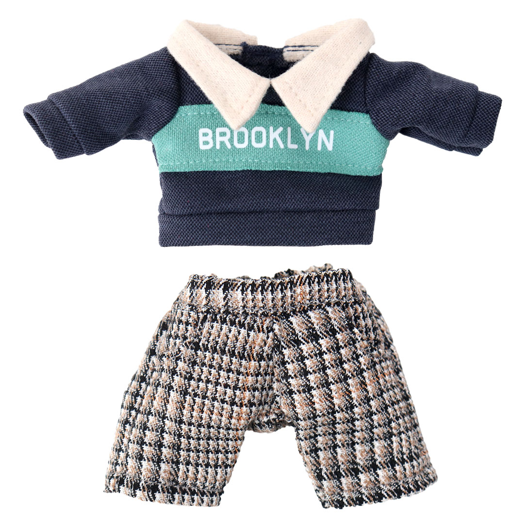 TBチェックパンツBE