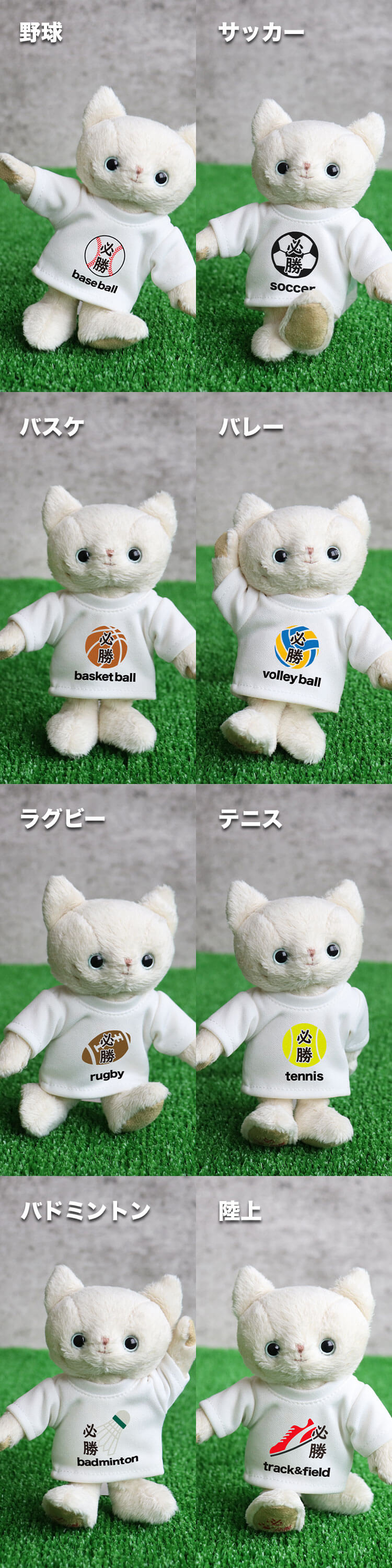 クラブTシャツ必勝祈願ネコ