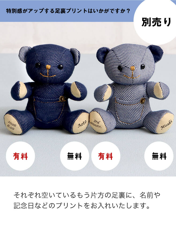 足裏プリントオプション