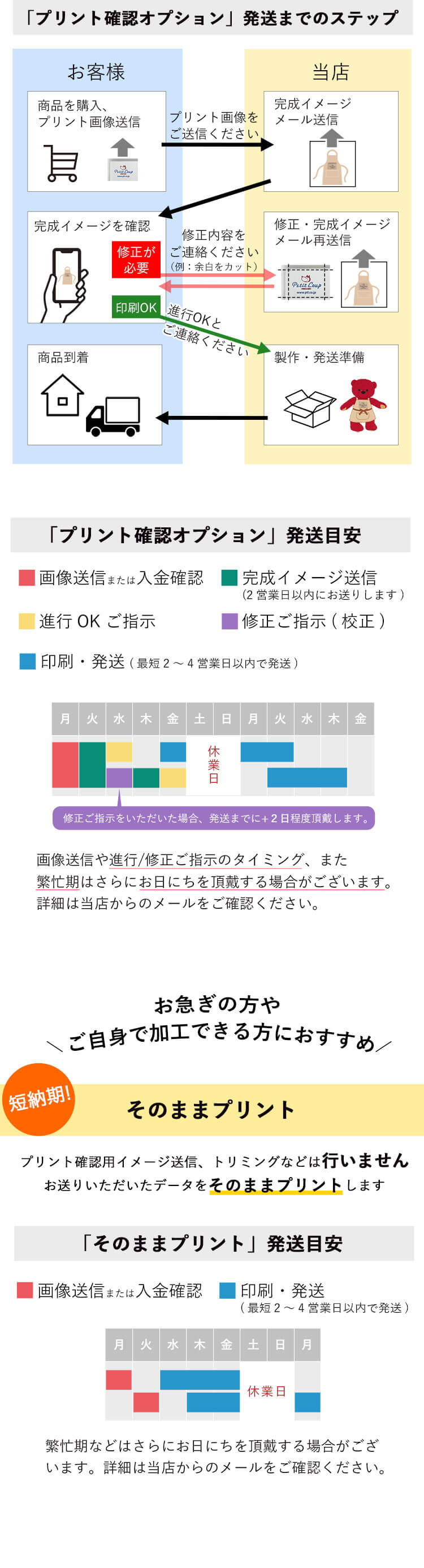 ショップスタッフベア レッド