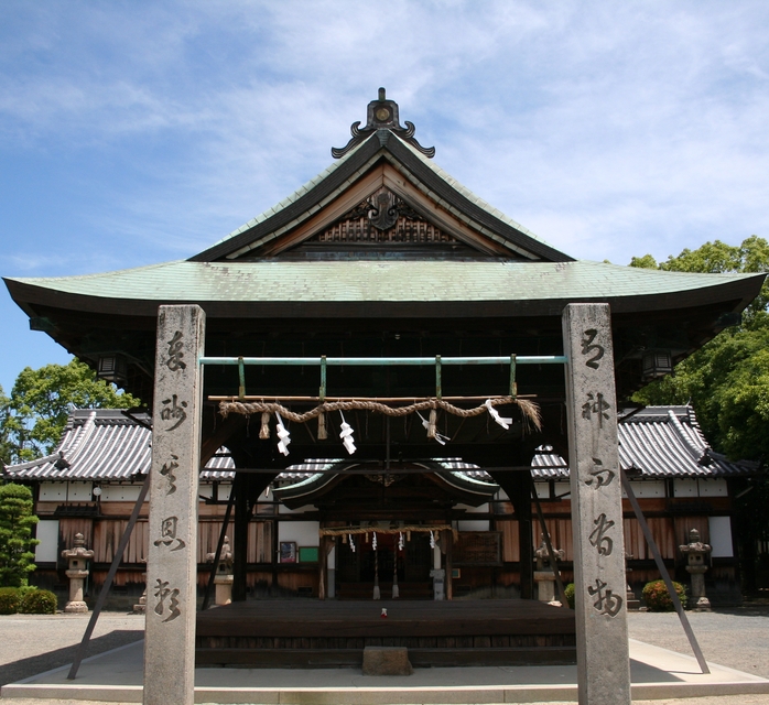 蟻通神社の能舞台