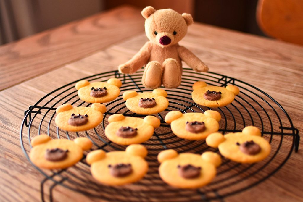 クマさんクッキーの作り方