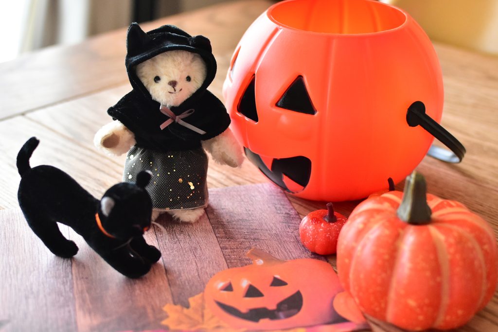 ハロウィンの飾り付け2025