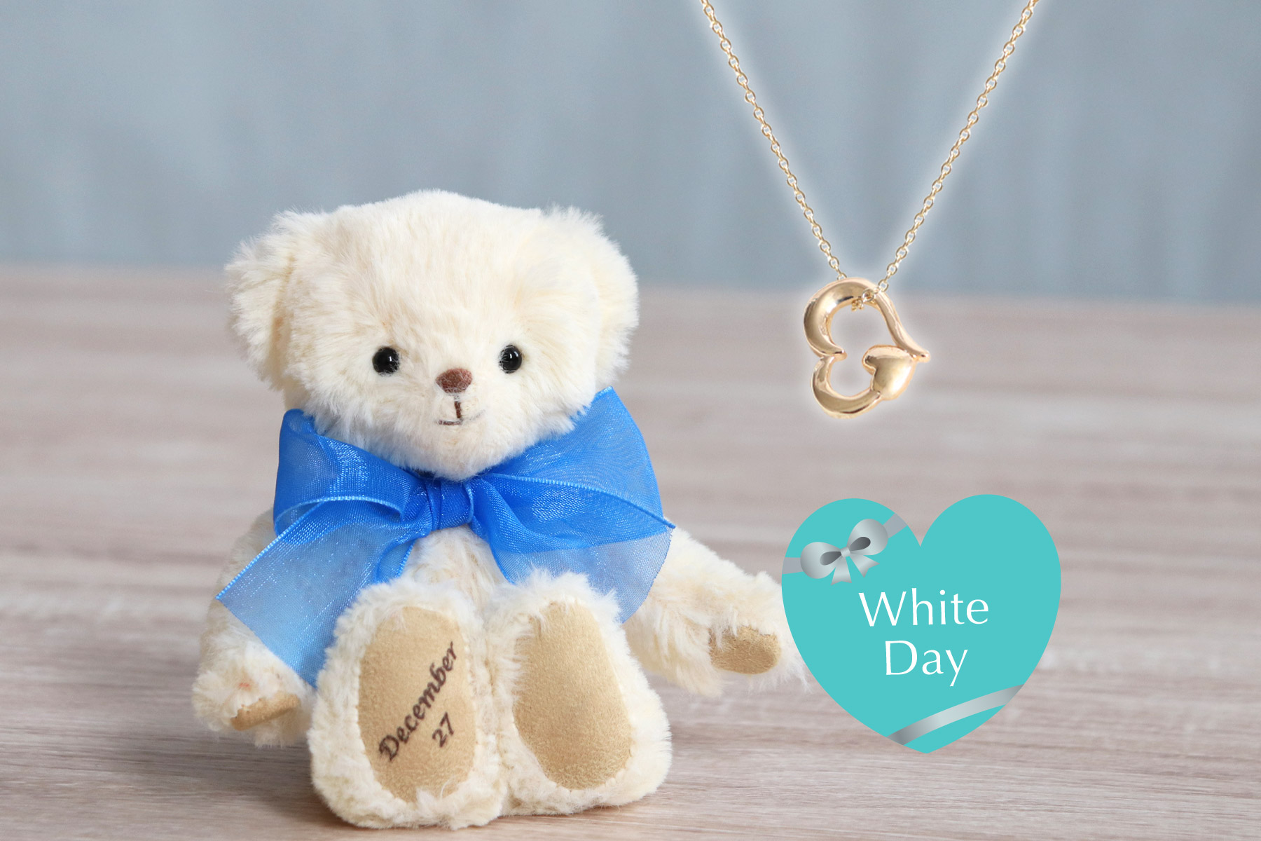 3.14】ふわふわくまちゃんやジュエリーでホワイトデーギフト【white