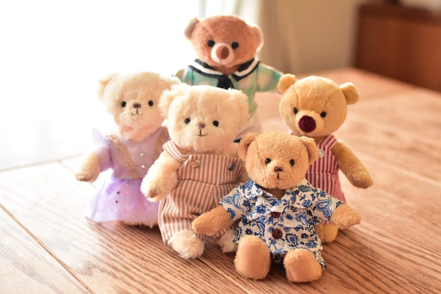 【テディベアの着せ替えお洋服】おしゃれこぐま2026夏、4月中旬発売♪【ぬい撮り ベアフォト】