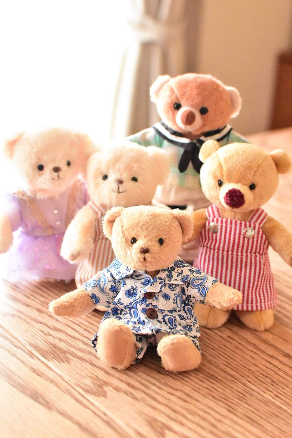 【テディベアの着せ替えお洋服】おしゃれこぐま2026夏、4月中旬発売♪【ぬい撮り ベアフォト】