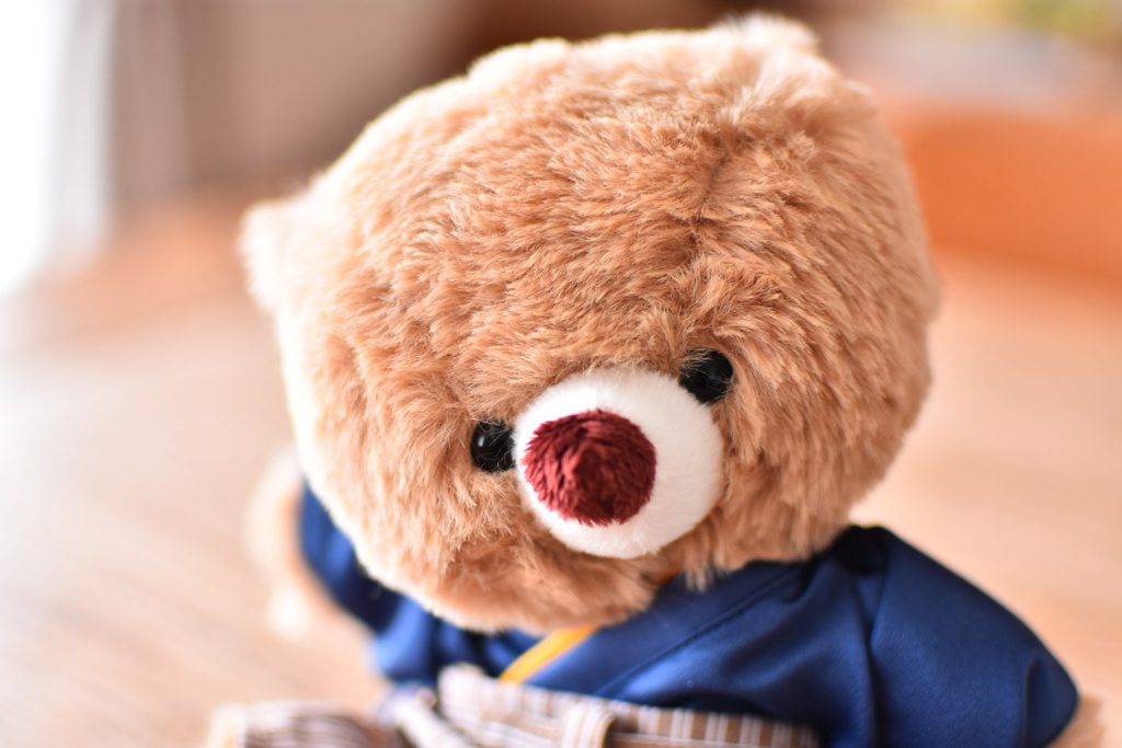 こどもの日にテディベアを