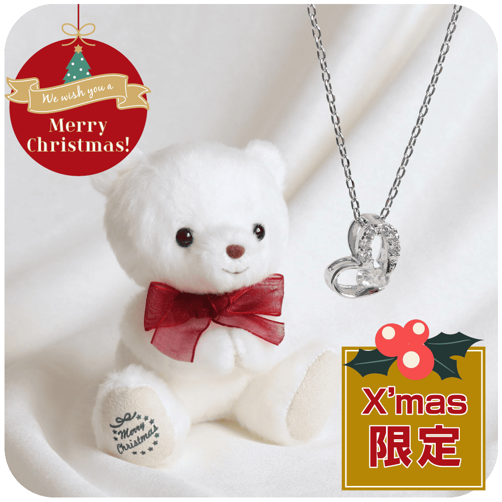 2025クリスマスネックレスギフトteteホワイト