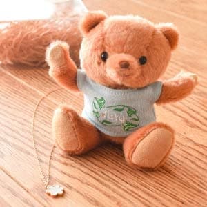 teteショコラフラワーネックレス