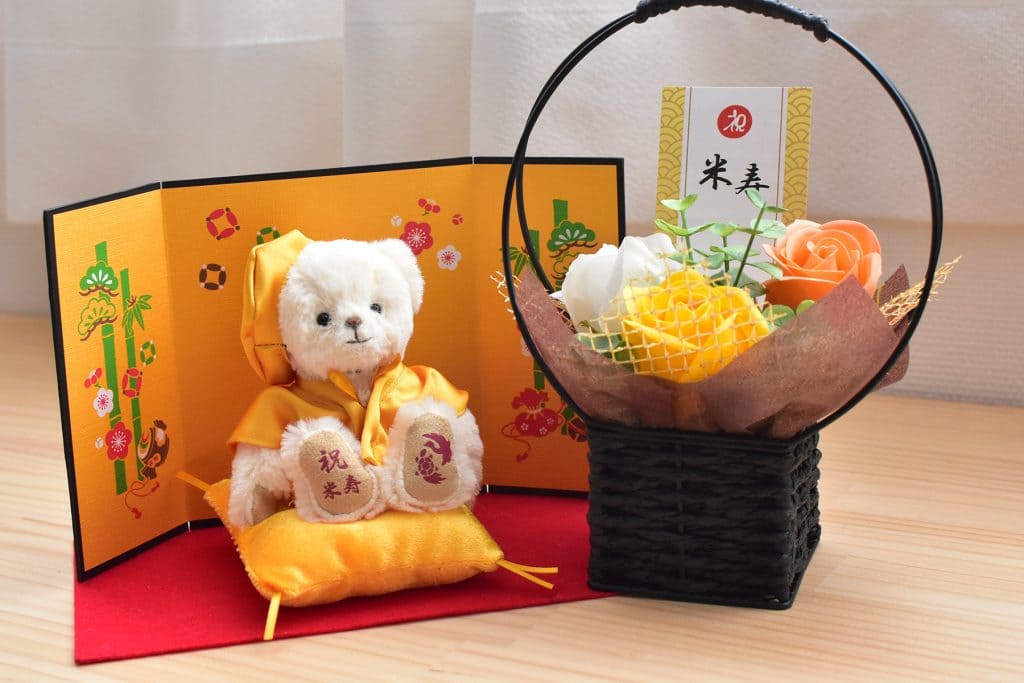 米寿祝い フラワーギフト