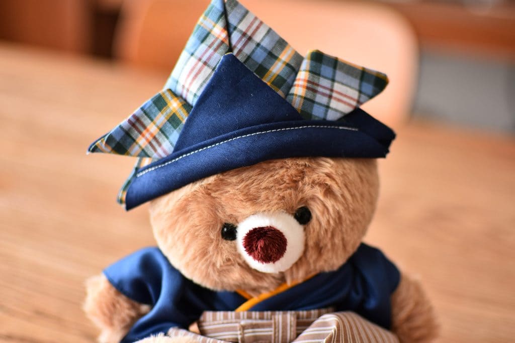 手作り兜 ぬいぐるみ用