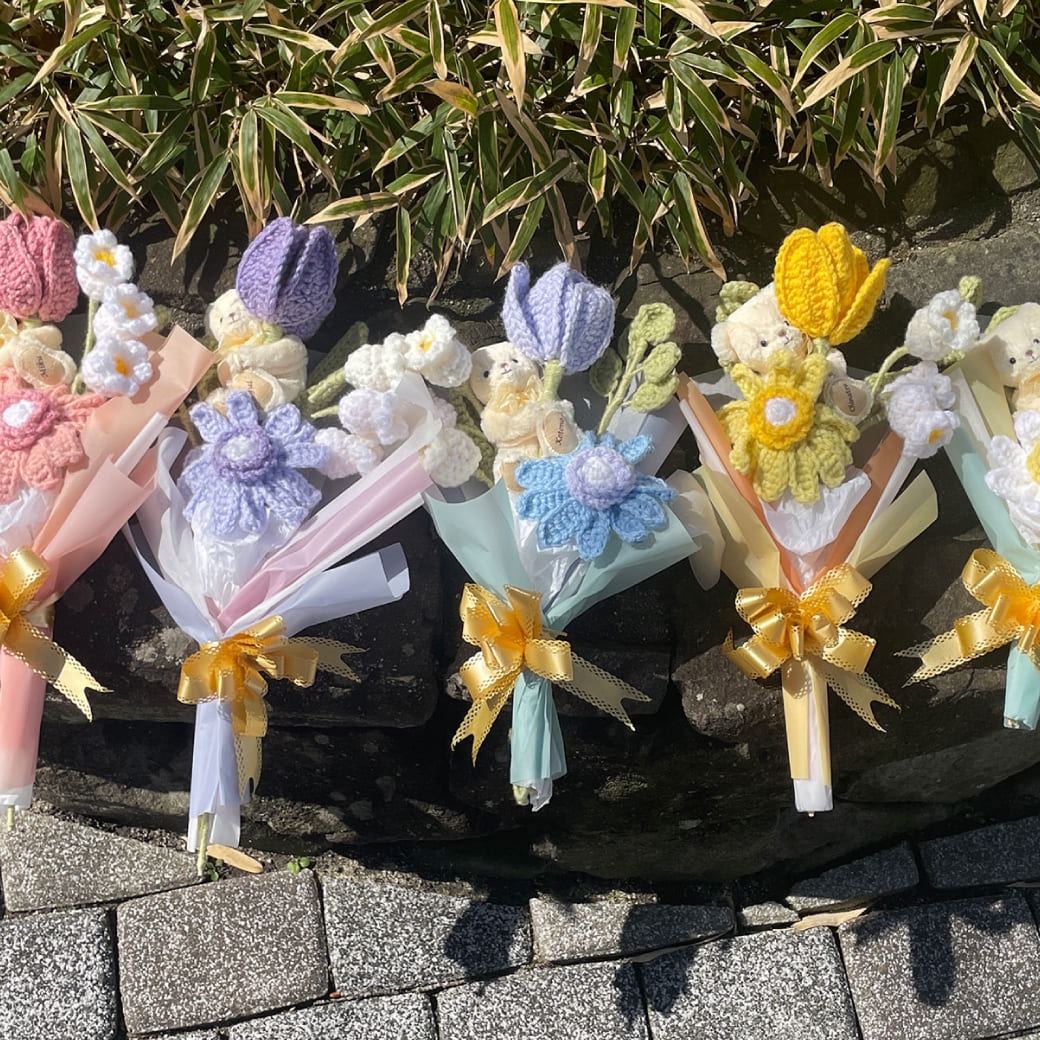 卒業式にぬいぐるみブーケを作ろう！