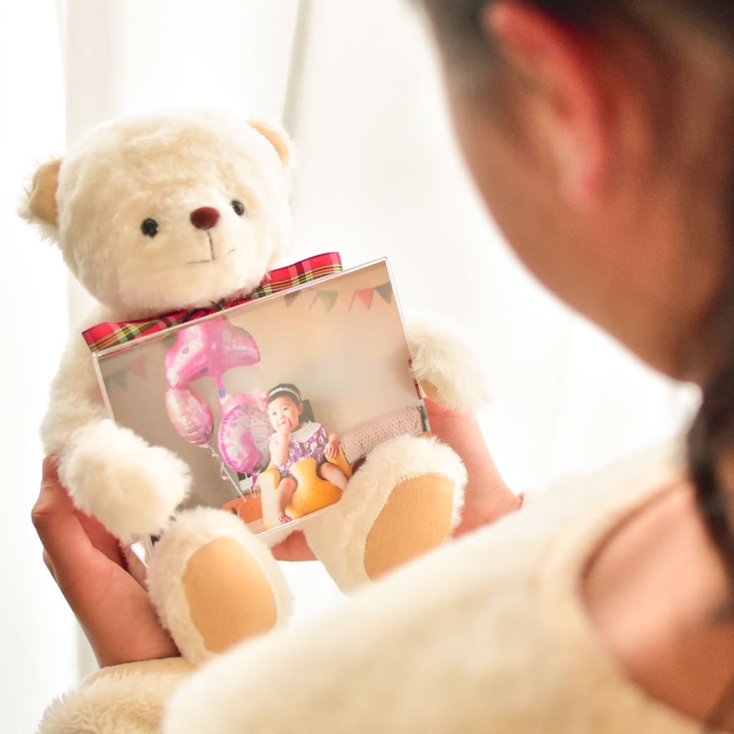 フォトフレームベア