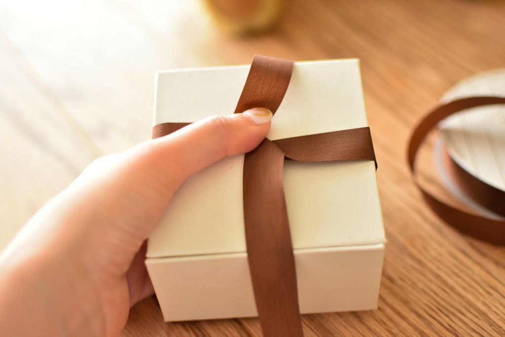 リボンの綺麗な結び方