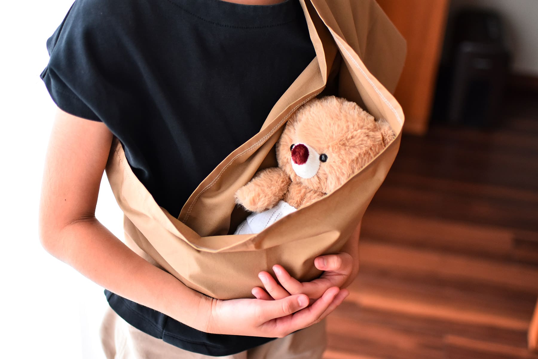 ぬいぐるみ用スリングの作り方
