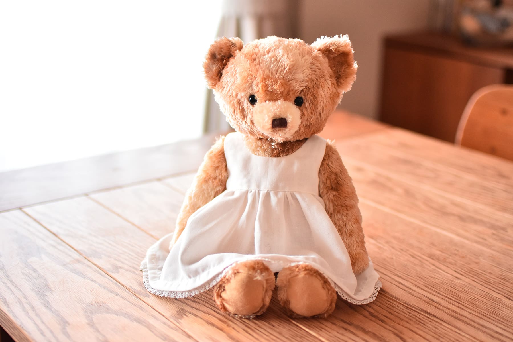 ぬいぐるみ用ワンピース無料型紙