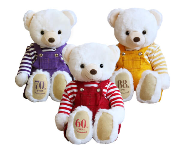 オーバーオール長寿ベア