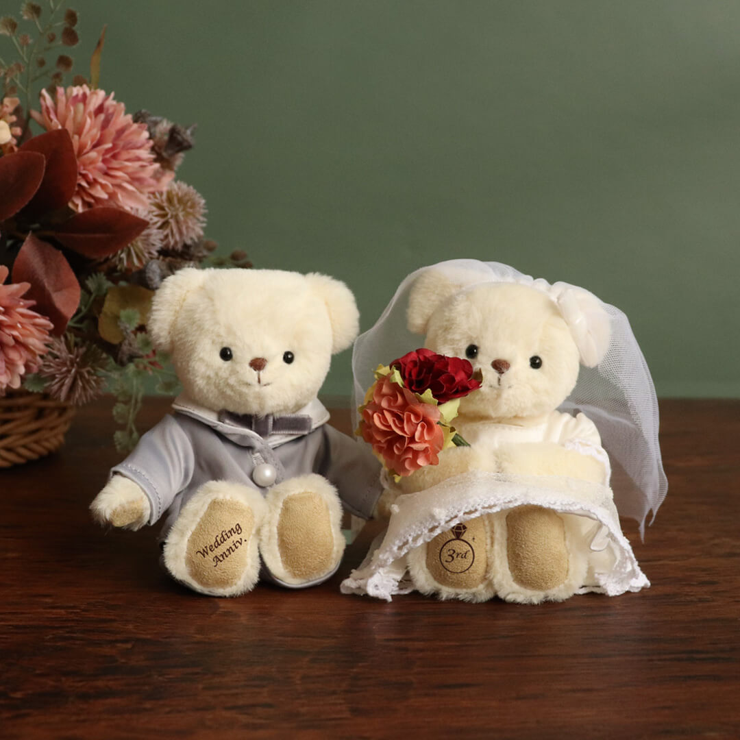 結婚記念ベアのイメージ