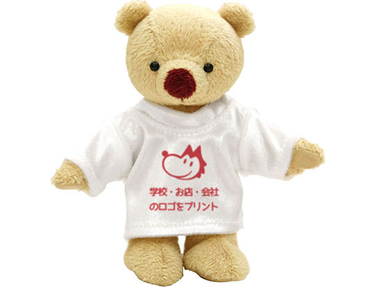 teteベア（月プリント入り+片足オーダープリント)